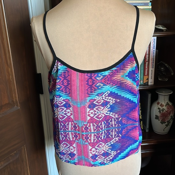 SANS SOUCI L/Grande Sheer Cover Up Tank Top - Picture 3 of 5